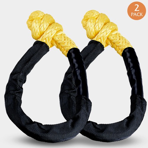 2pcs soft shackle rope - 2pcs, 1/2"