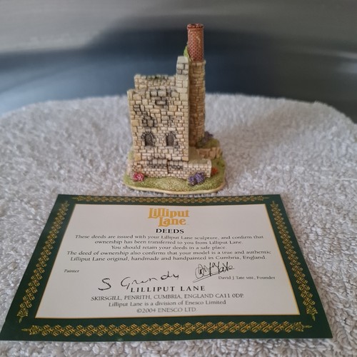 Lilliput lane cornish tin - lane, mine