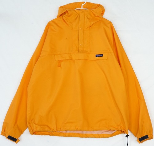 Patagonia orange hooded anorak - hooded,