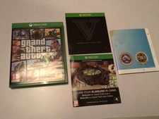 Grand Theft Auto V - GTA 5  (Xbox One) Complete With Manual & Map VG+ LOOK