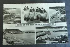 SCARBOROUGH - VINTAGE POSTCARD by VALENTINE'S #M6440.  USED