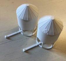 N Scale Wet Bin Grain Storage