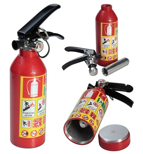 Fire extinguisher stash can - fire,