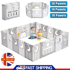 18/14/10 Panels Baby Playpen