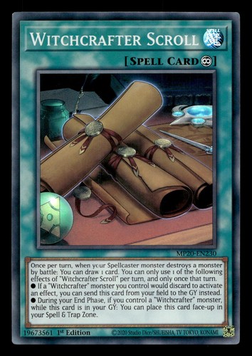 Witchcrafter scroll mp20 en230 - scroll, mp20-en230