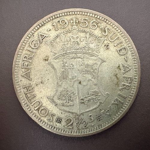 South african 1956 2 - south, 1/2