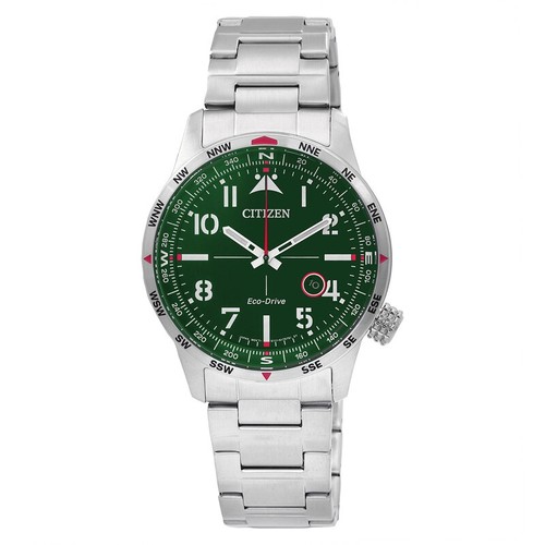 Citizen eco drive green dial - citizen, eco-drive
