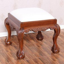 Dressing Table Stool | Cream