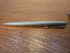 Vintage Brushed Steel Parker