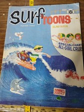 Surftoons #3 1965-Petersen Pubs-#3rd  issue-Rick Griffin art-surf comix-VG+