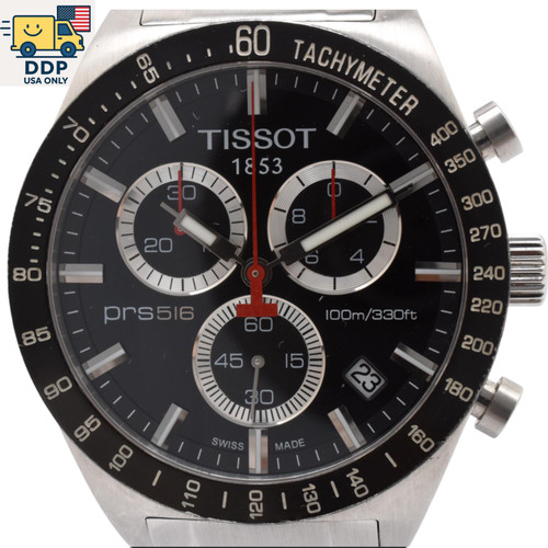 Tissot prs516 black dial - tissot,