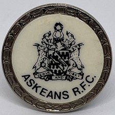 Vintage Askeans Rugby Union Football Club RFC London Sports Lapel Pin Badge
