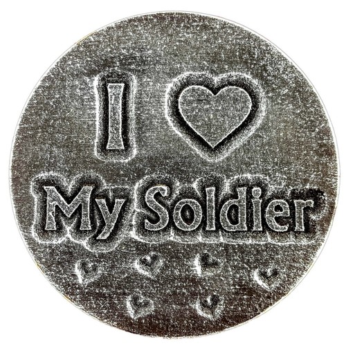 Soldier plaque mold military