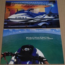 2001 Print Ad Yamaha Wave