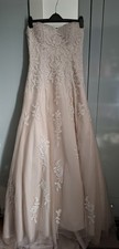 Beautiful 'Sincerity' Wedding Dress Never Worn Ivory & Blush!