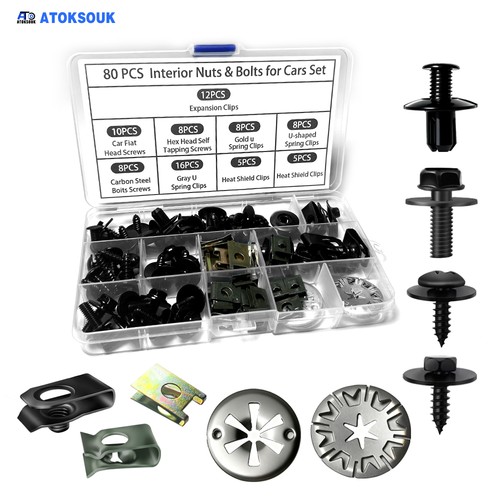80pcs for body - vw, bolts
