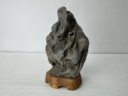 Y10448 okimono suiseki natural - suiseki,