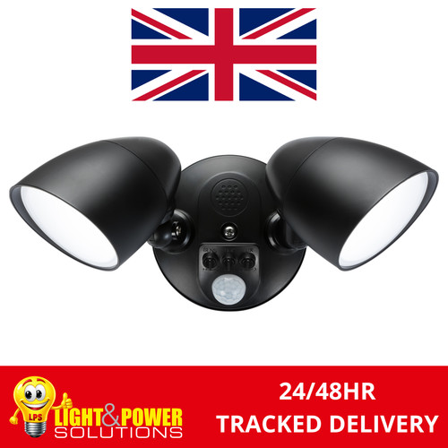 Led twin head security - led,