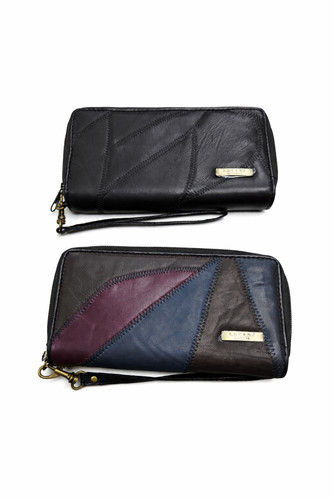 Women large patchwork purse - women's,