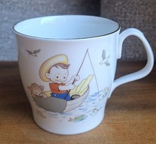 Vintage Royal Albert China Mabel Lucie Atwell Mug - Fisherman Joe