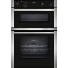 Neff Double Oven Stainless Steel U1ACE2HN0B N50 Electric A Graded (B-57227)