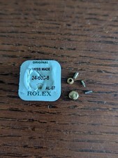 Rolex 24-603-8 Gold Crown, Good Condition, Missing Tube #P244