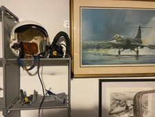 Sierra HP-6C Fast Jet Pilots Helmet, Circa 1960, US Navy used item