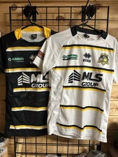 York Knights RLFC Rugby League match worn shirts 