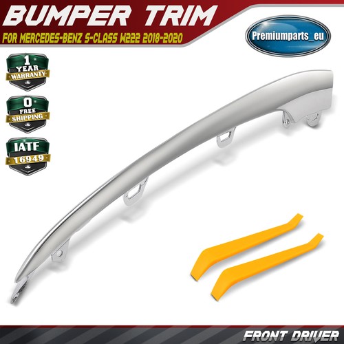 Front right chrome bumper - right,