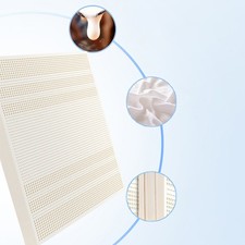 Natural latex mattress - natural,