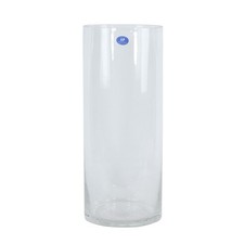 Clear cylinder glass vases - clear,