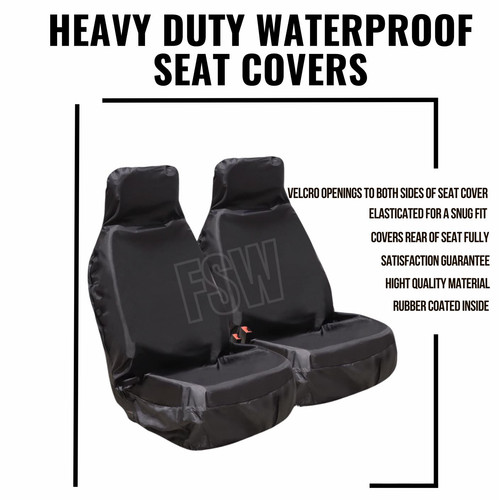 Waterproof car van - van, black