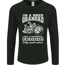 Biker Grandad Motorbike