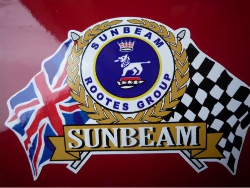 Sunbeam flags scroll classic - &,