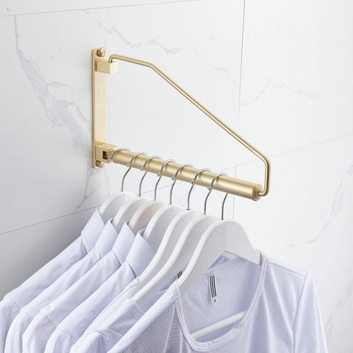 New folding clothes hanger - new,