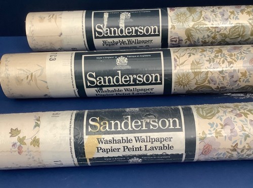 Vintage sandersons wallpaper - vintage,