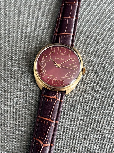 Raketa vintage mechanical - raketa, mechanical,