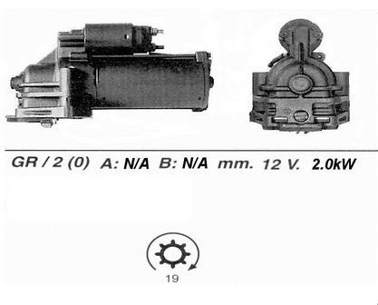 Genuine wai starter motor - starter,