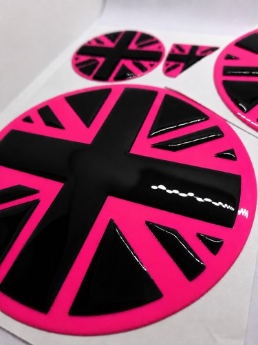 Union flag badge kit - 3d,