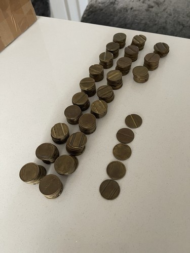 Fruit machine tokens - machine,