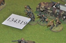20mm WW2 / german - half track & 8 infantry - (134319)