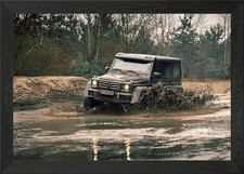 Mercedes G500 4x4 Framed Wall