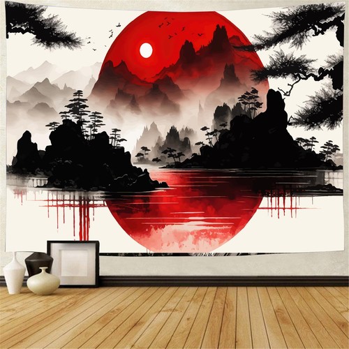 Japanese watercolour mount - japanese,