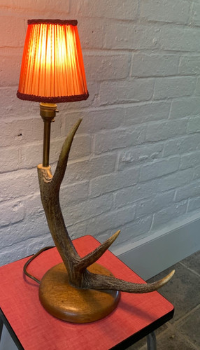Vintage stag horn antler - , table