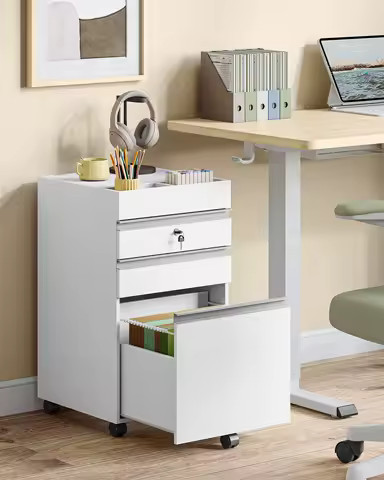 Drawer mobile filing cabinet - 3,