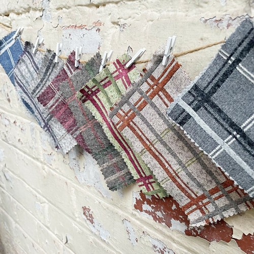 Wool effect country plaid - effect,