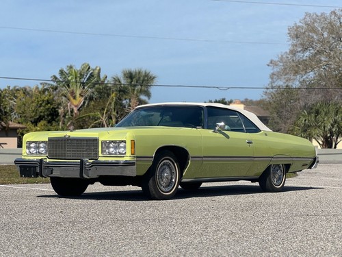 1974 chevrolet caprice yellow - 1974,