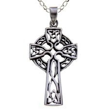 Sterling silver Celtic Cross