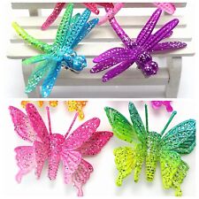 10 Mixed Color Glitter 3D