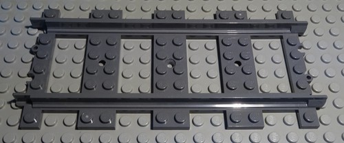 Lego train track straight - train,